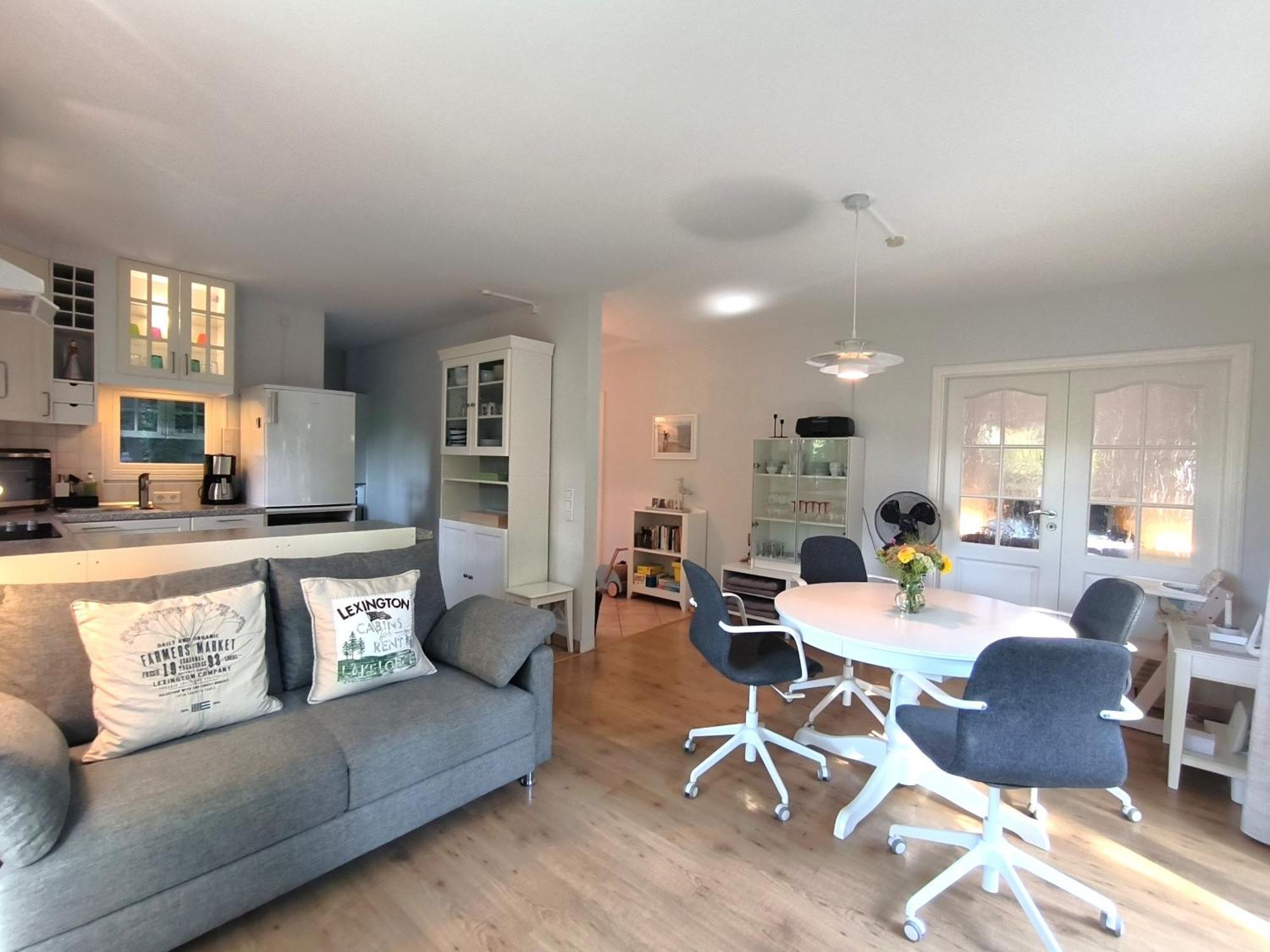 Ferienhaus Inger - Stilvolles Und Modernes Ferienhaus Mit Terrasse Und Gartennutzung Tarp Exteriör bild