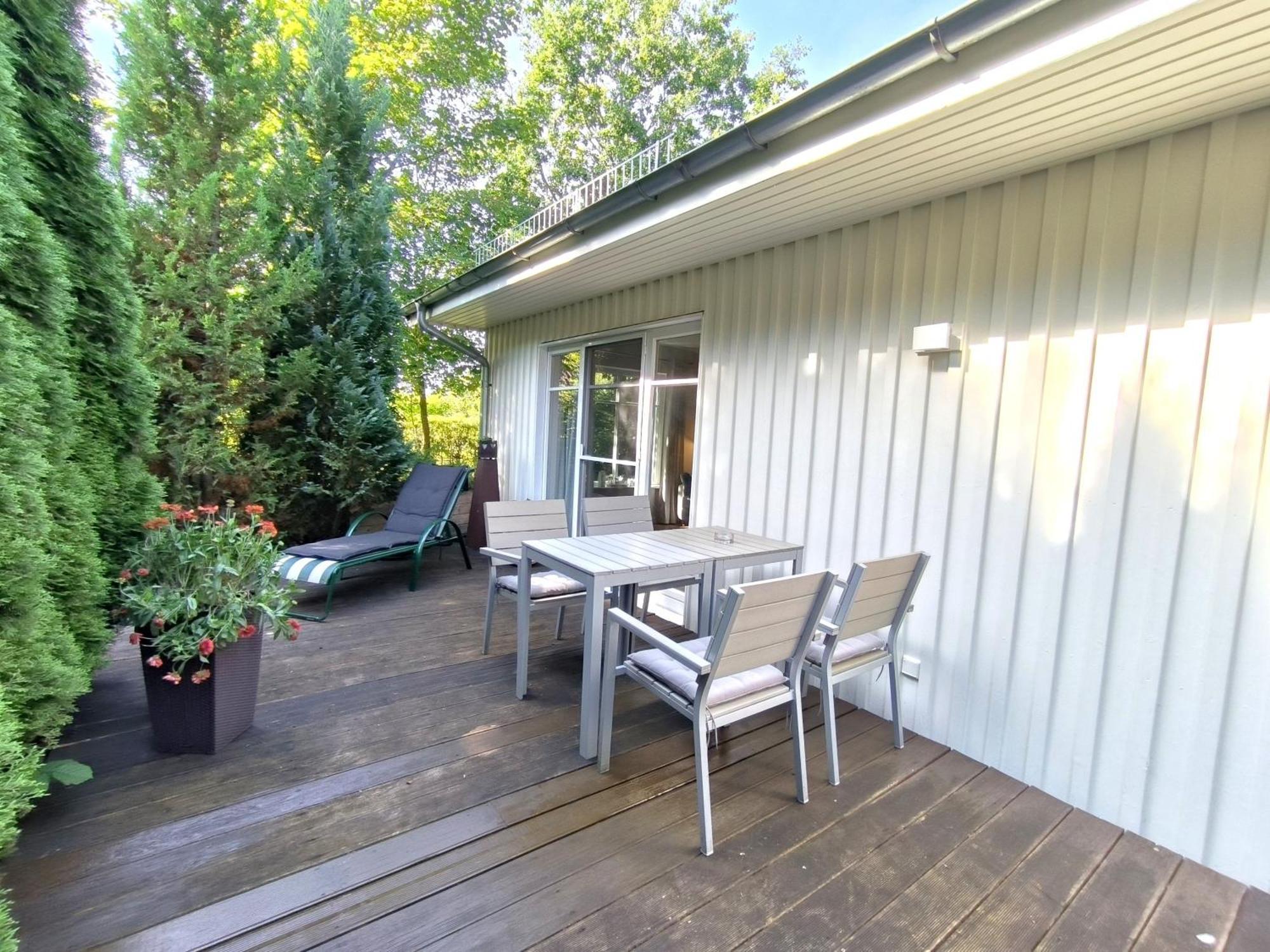 Ferienhaus Inger - Stilvolles Und Modernes Ferienhaus Mit Terrasse Und Gartennutzung Tarp Exteriör bild